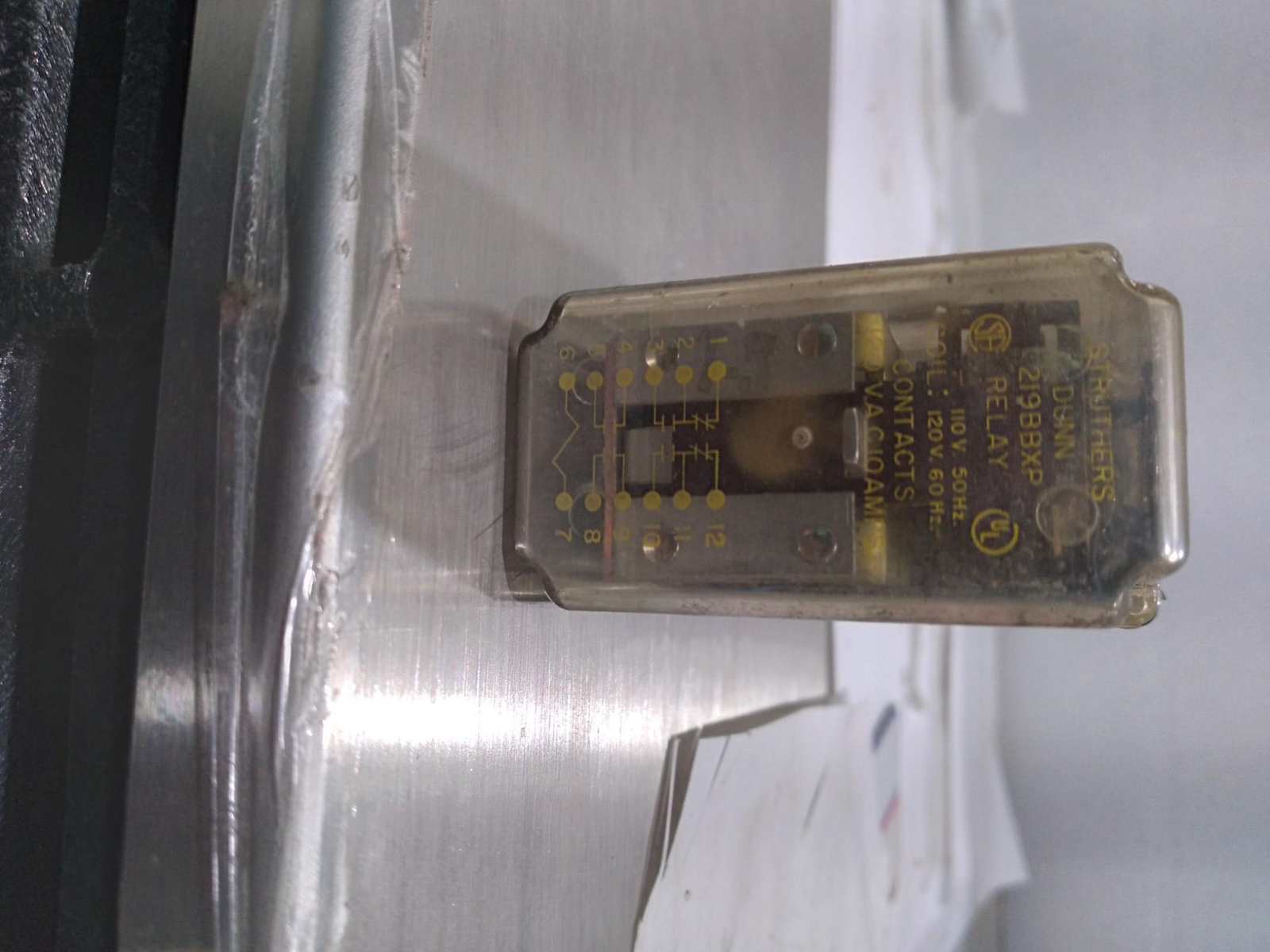 STRUTHERS DUNN 219BBXP RELAY 110-120V 50-60HZ