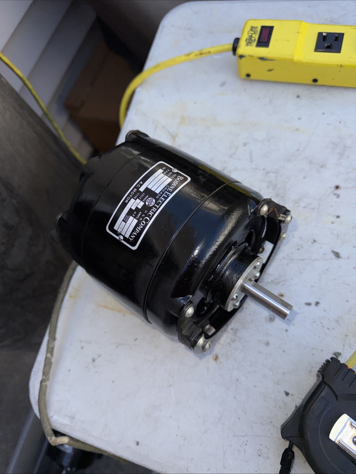 BODINE ELECTRIC COMPANY Motor, Type NSY-54 115AC 1/12HP 1800 RPM/2.8 Amp USA