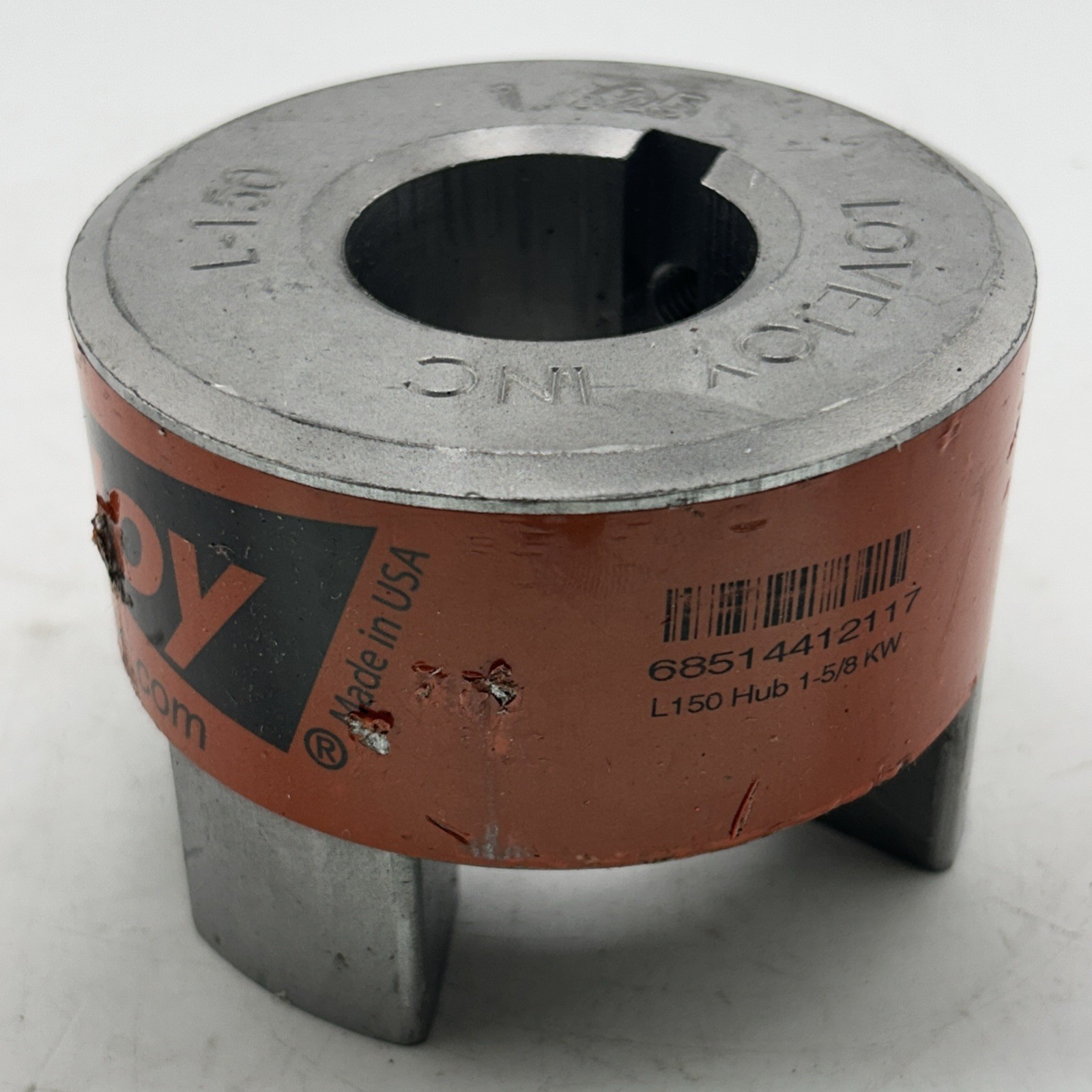 LOVEJOY 68514412117 FLEXIBLE COUPLING L150 1-5/8 BORE 3/8X3/16 KW BOTH ENDS