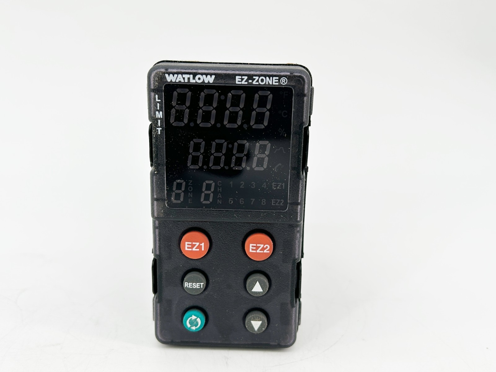 New Watlow PM8L1AJ-AAAAAAA Multi-Function Controller 240V Red/Green Display