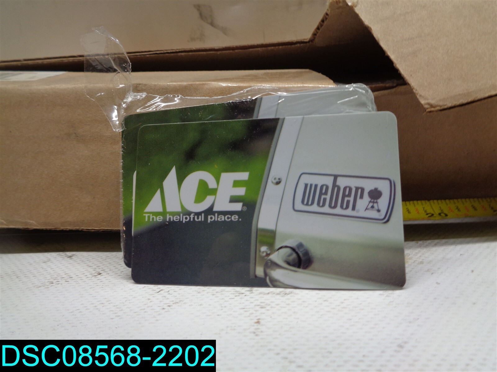 QTY=500: NO EXP DATE ACE HARDWARE The Helpful Place Gift Card ( $0 ) 9316423