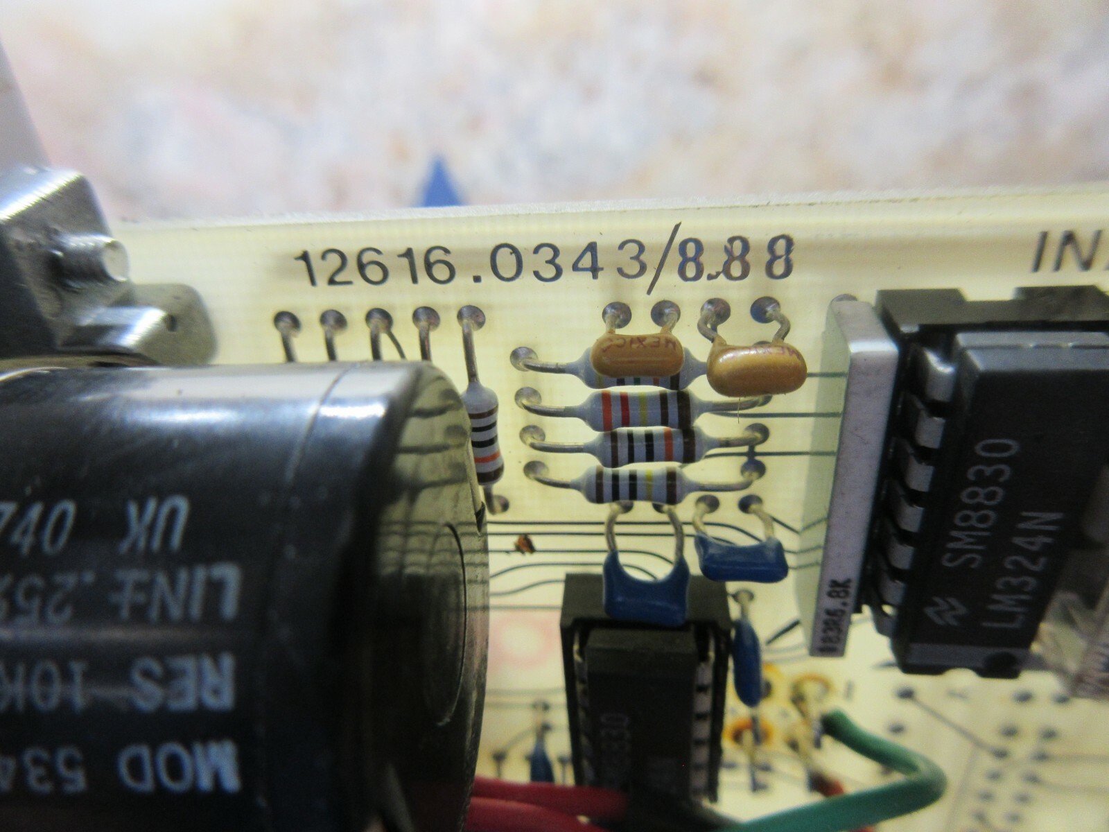 Movomatic BOARD AMPLIFIER 50KHZ 12616.0343/8.88 888 WARRANTY