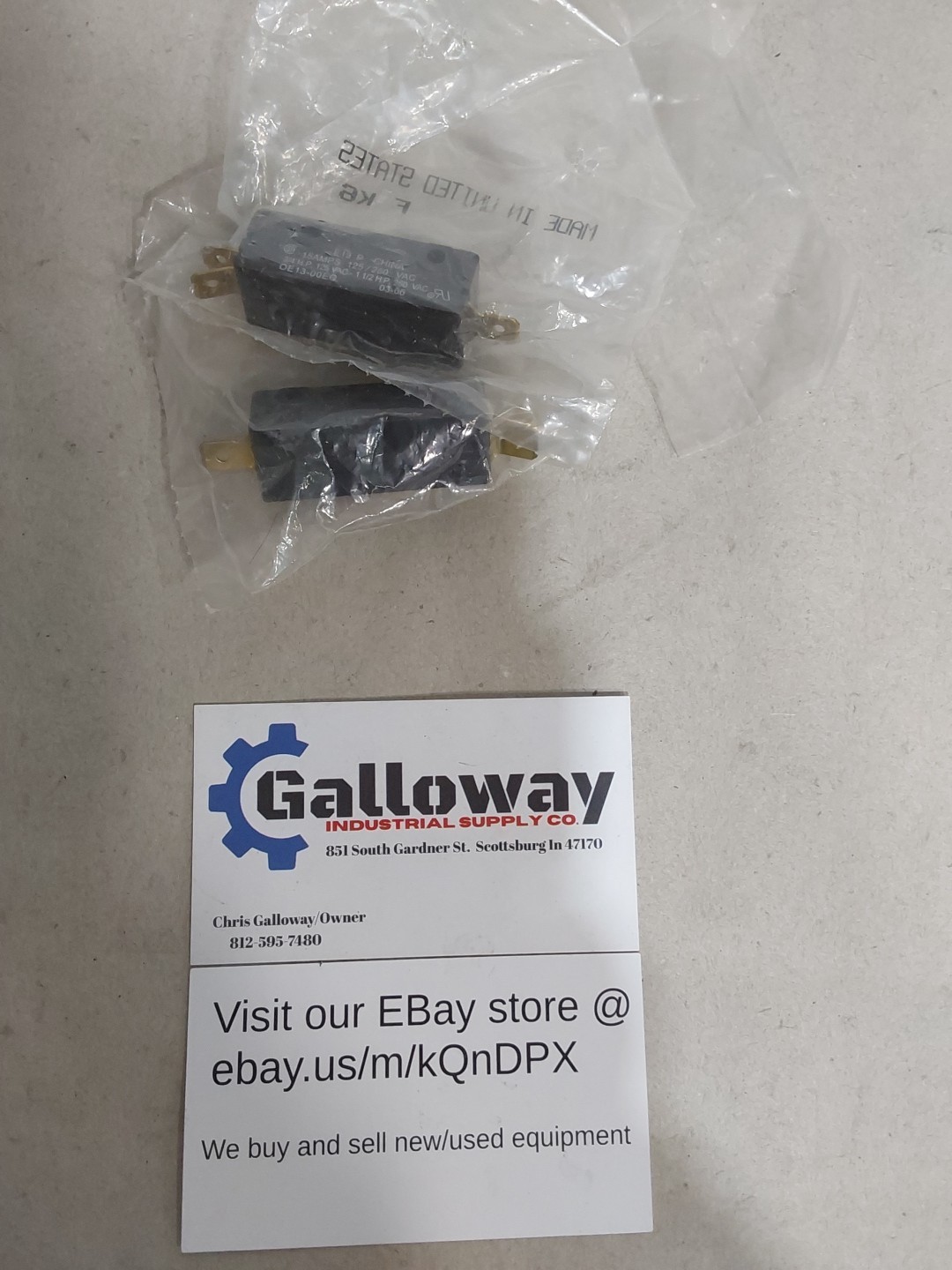 3pcs Cherry OE13-00EO E13 15a 3/4hp 125vac 1-1/2hp 250vac Microswitch NOS