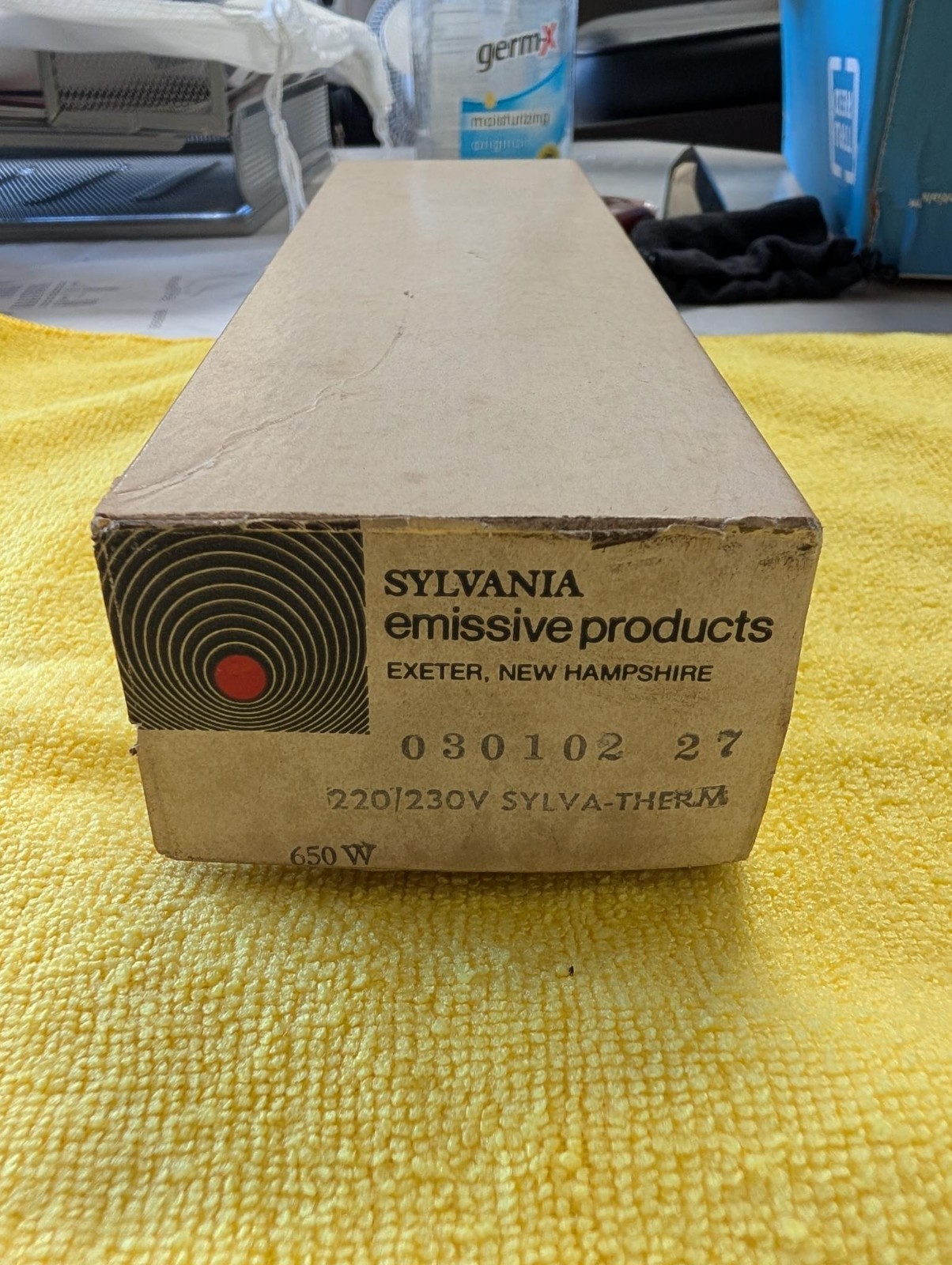 SYLVANIA 030102 SYLVA-THERM Ceramic Heater Element 650W, 220/230V New