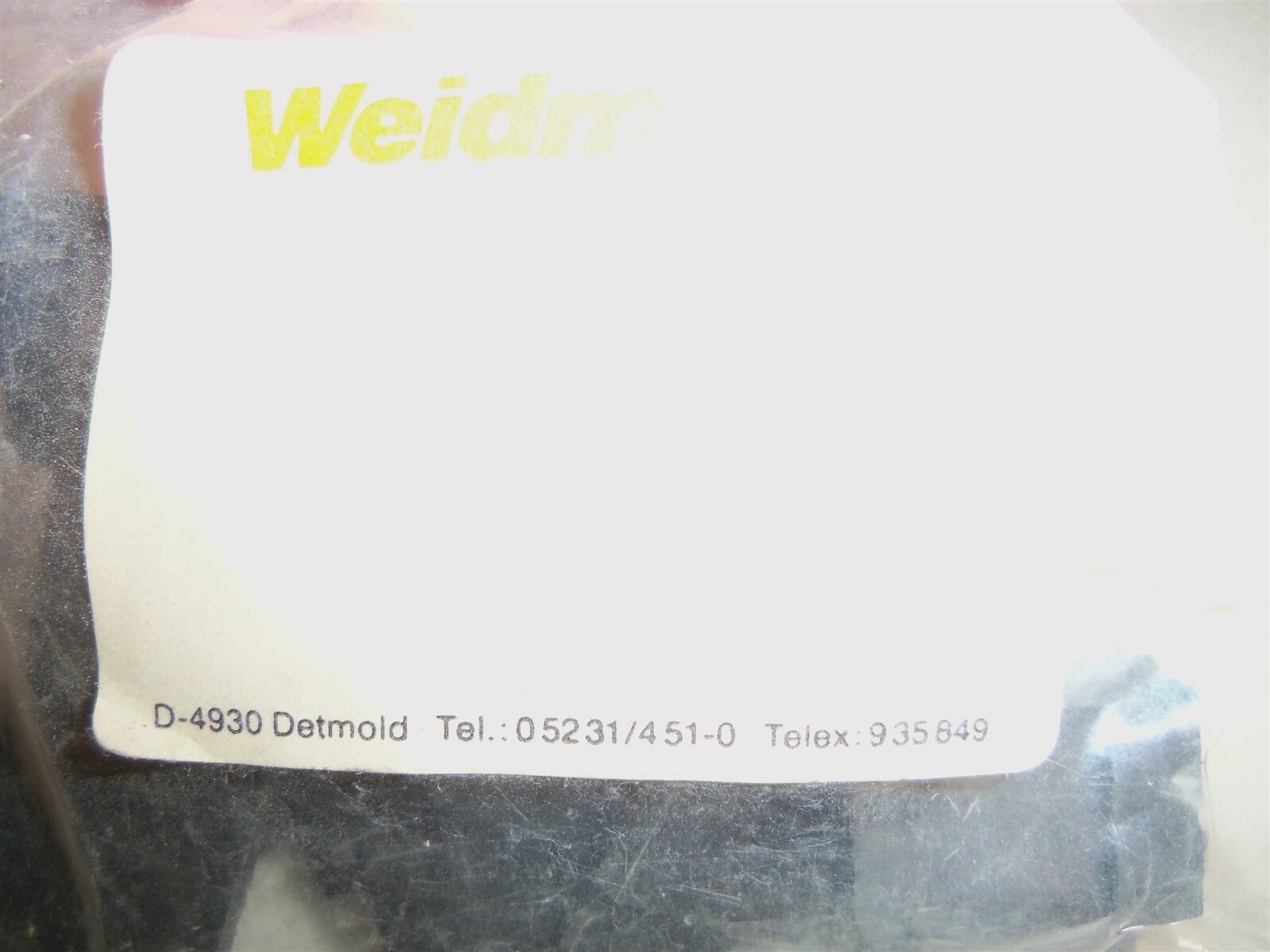 NEW Weidmuller AP F ADK 3/37 3600.0 *FREE SHIPPING*