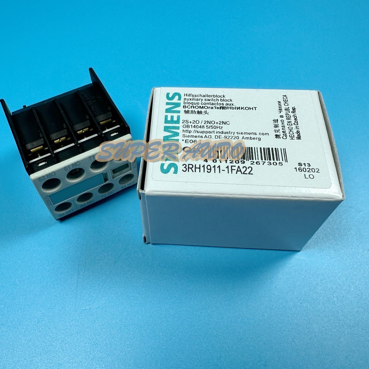 1 Pc. New Auxiliary contact 3RH1911-1FA22