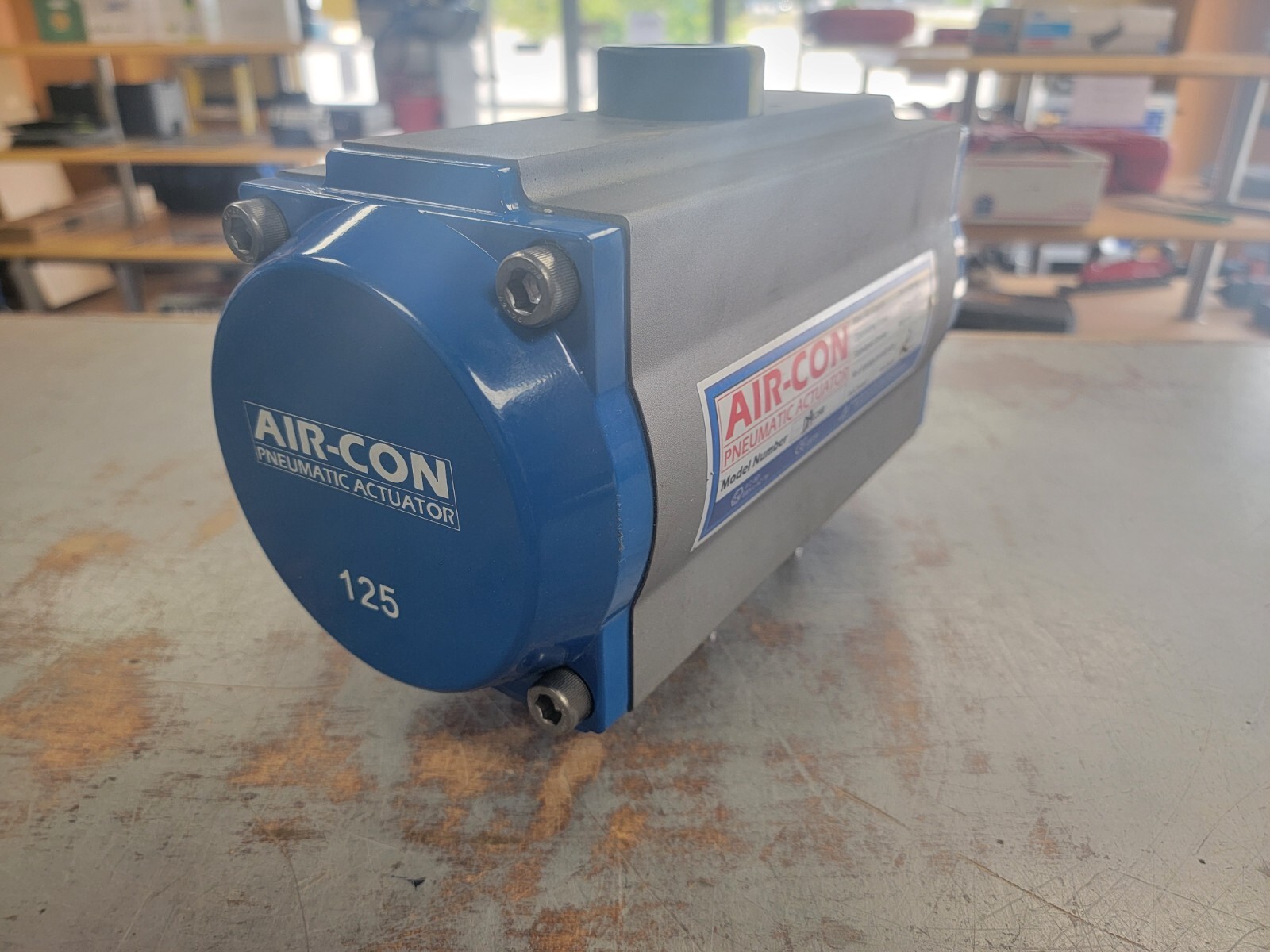NEW — Air-Con Pneumatic Actuator DA125B 35-150psig 125