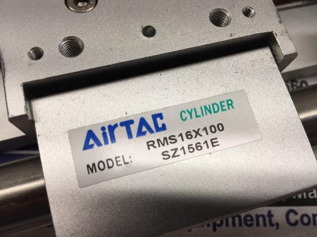 Airtac Rodless Cylinder With Linear Guide – RMS16X100SZ1561E w/Warranty
