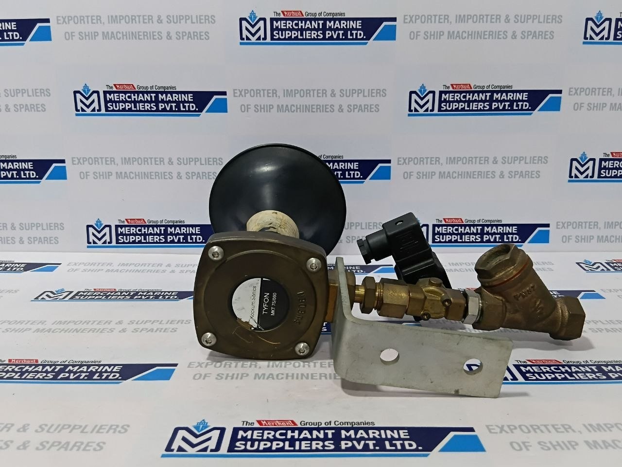 Kockum Sonics Tyfon MKT 75/660 Sweden AirHorn with Solenoid Valve