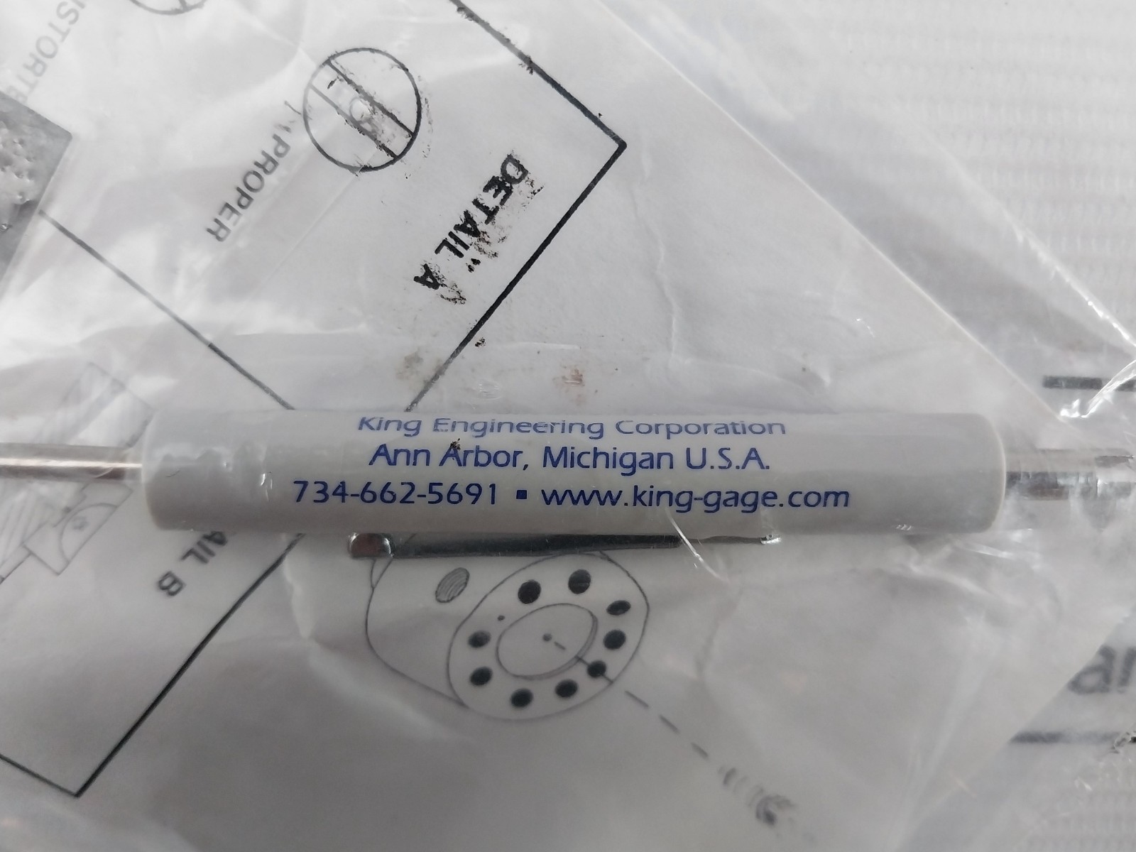 KING ENGINEERING 7334-9-1 Sensor Control Service Kit