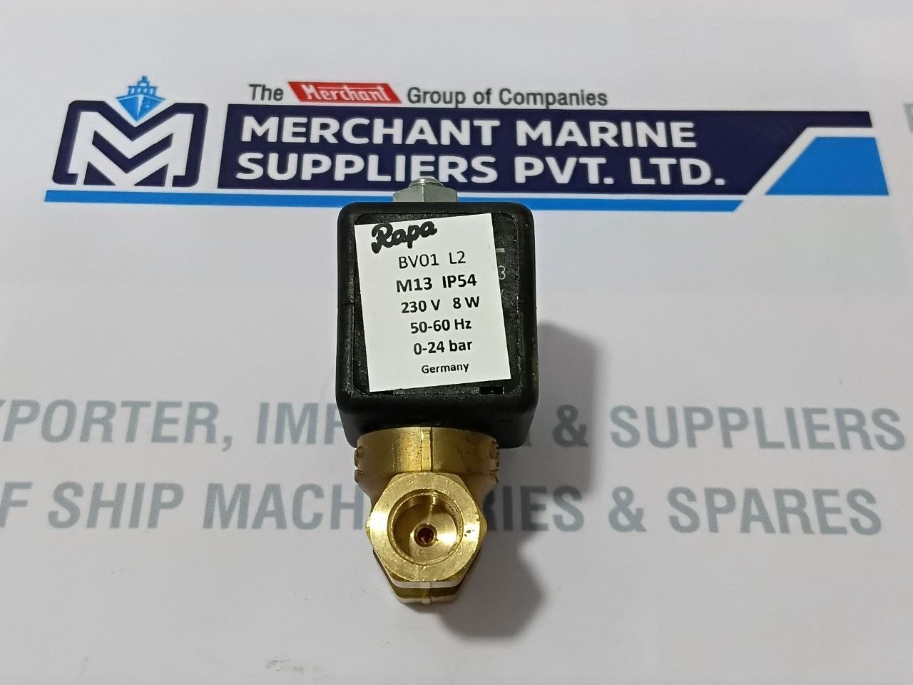 TeamTec 8454 Solenoid Valve 1/8″ 220V Rapa BV01 L2 M13 IP54