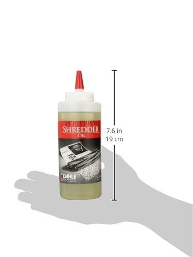 Shredder Oil Reduces Friction and Optimizes Performance in Paper Shredders, for