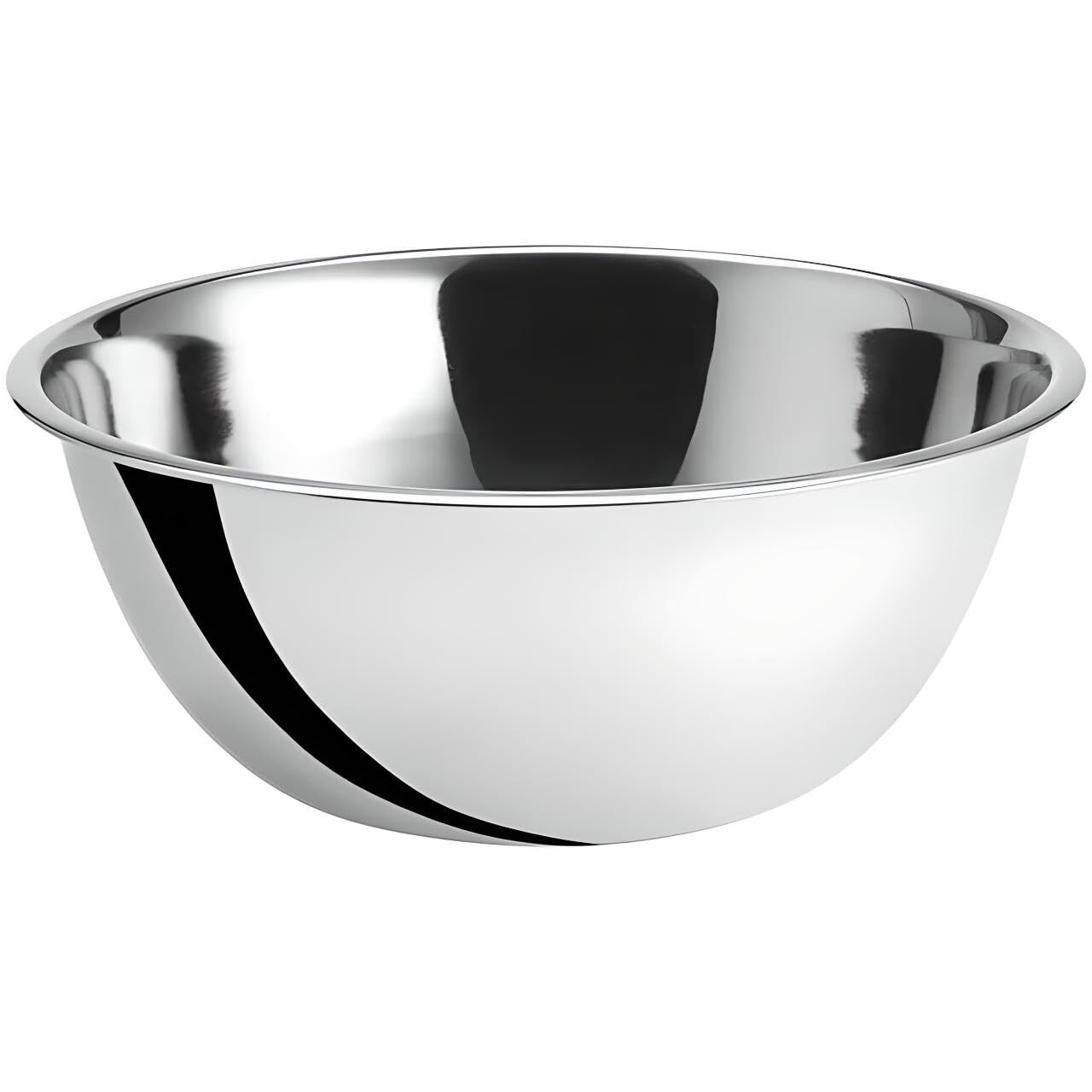 OCS Parts 8 Quart Mixing Bowl | 13.25-Inch Stainless Steel Flat Base Mixing Bowl