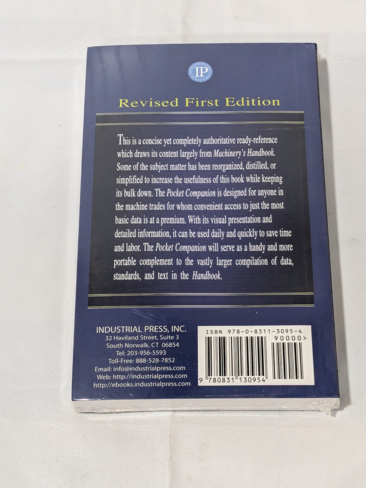 Industrial Press Machinery’s Handbook Pocket Companion Revised 1st Edition