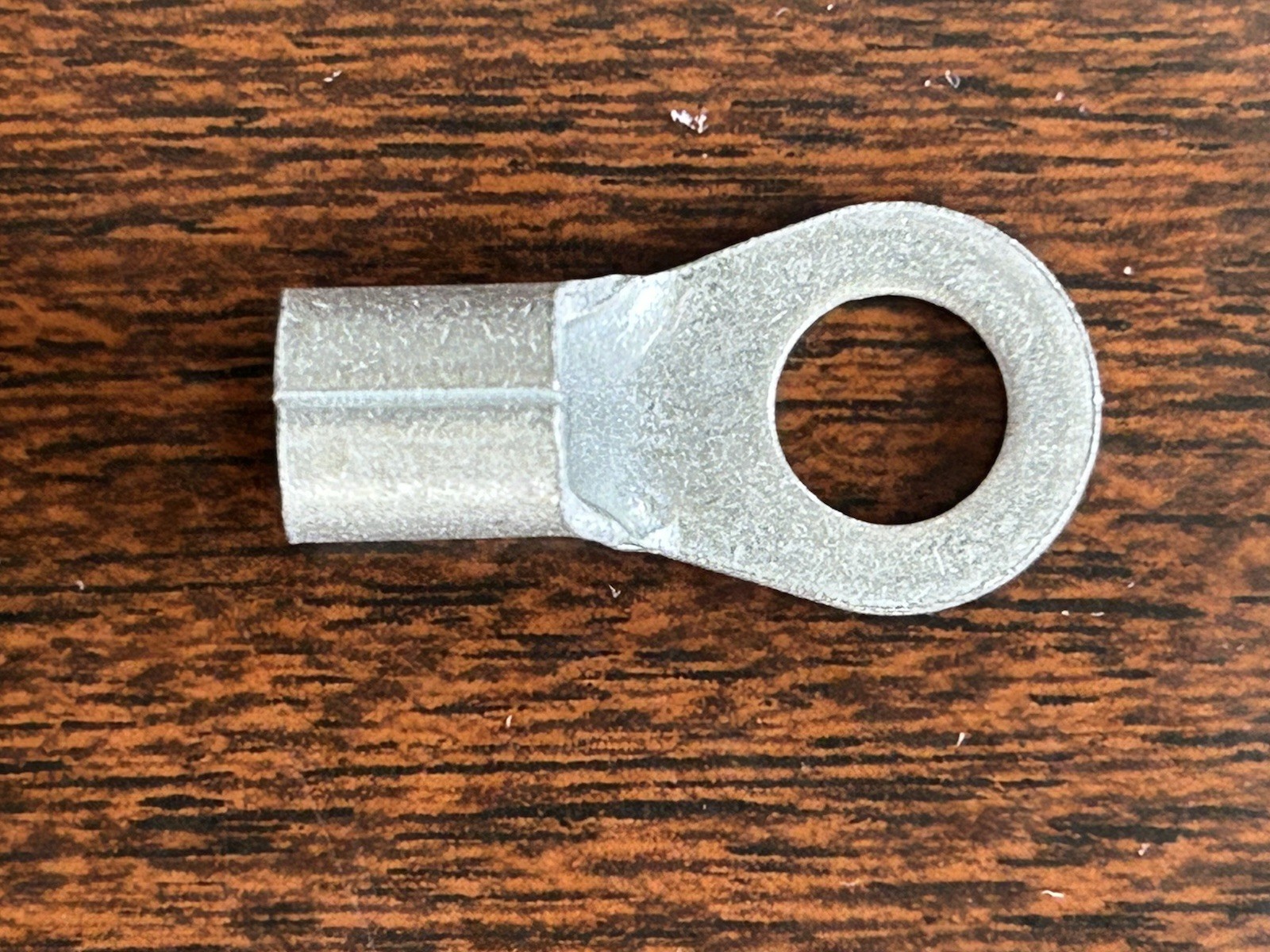 TE 33461 (Qty 100) Ring Terminal Connector, non insul. 1/4 Stud Circular 8 AWG