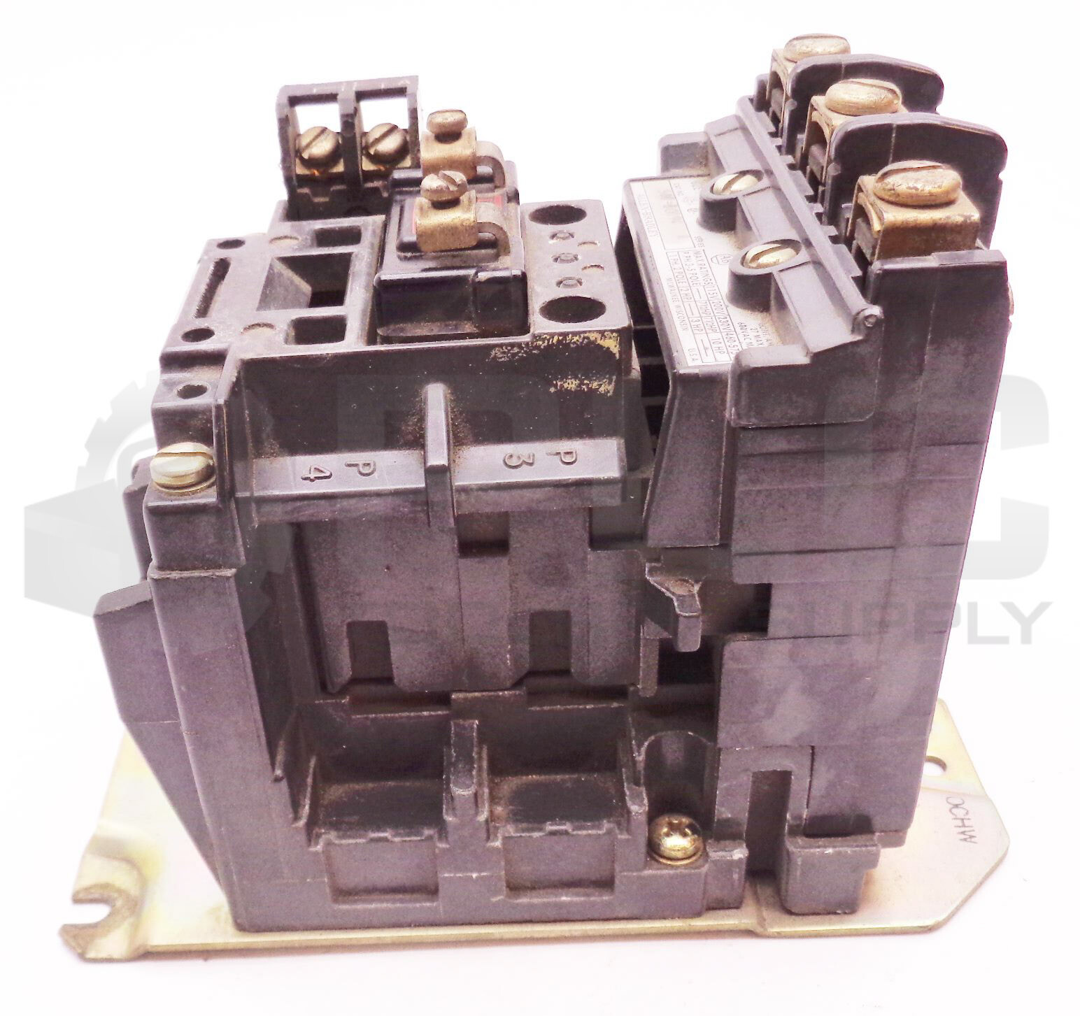 ALLEN BRADLEY 500-BOD94 A CONTACTOR W/ CB236 COIL W/ 595-A /A CONTACT 500-B0D94