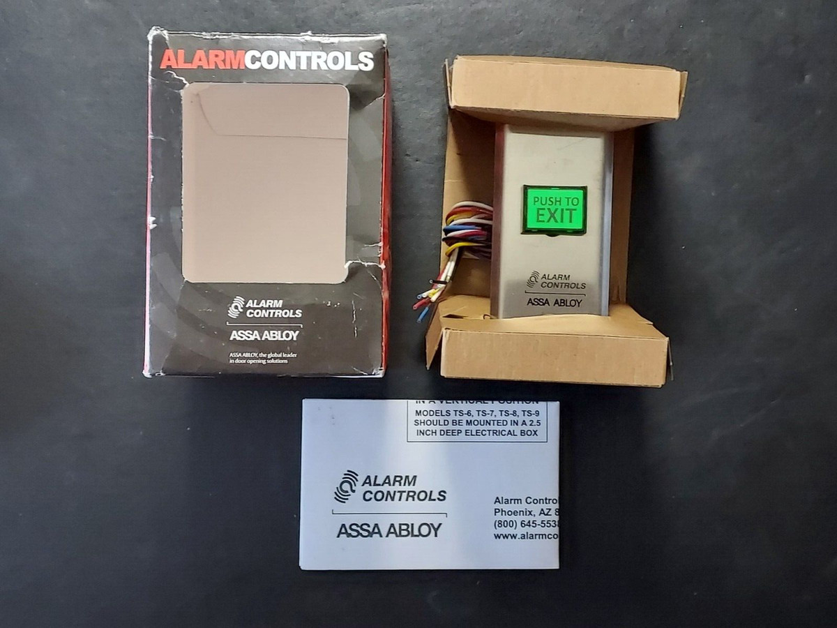 Alarm Controls Ts-9 Exit Station | Access Control Security