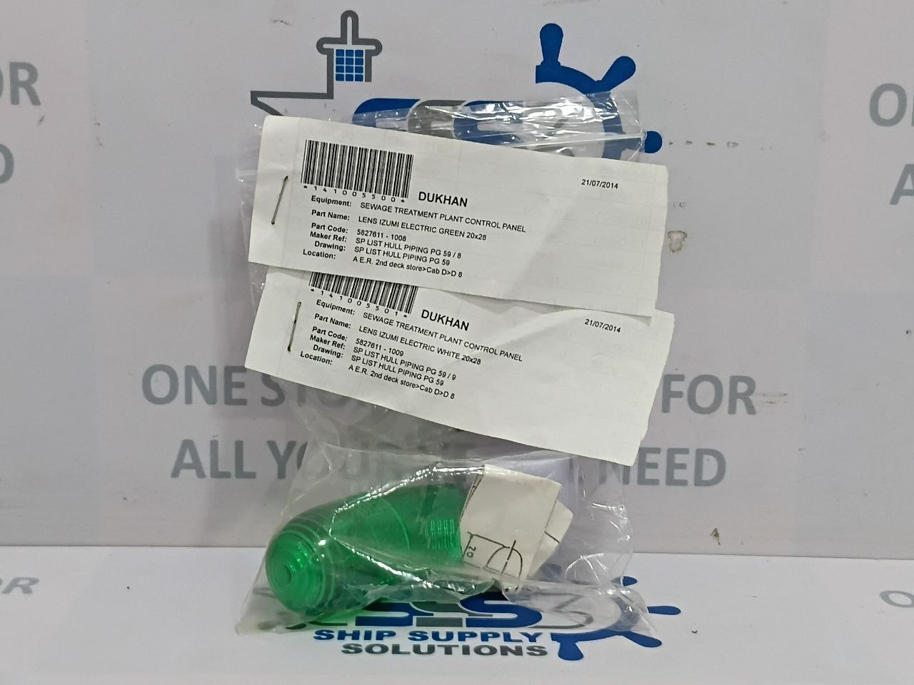 Fuji Electric & Izumi Industrial Indicator Red, Green, White Lamp Cover Lenses