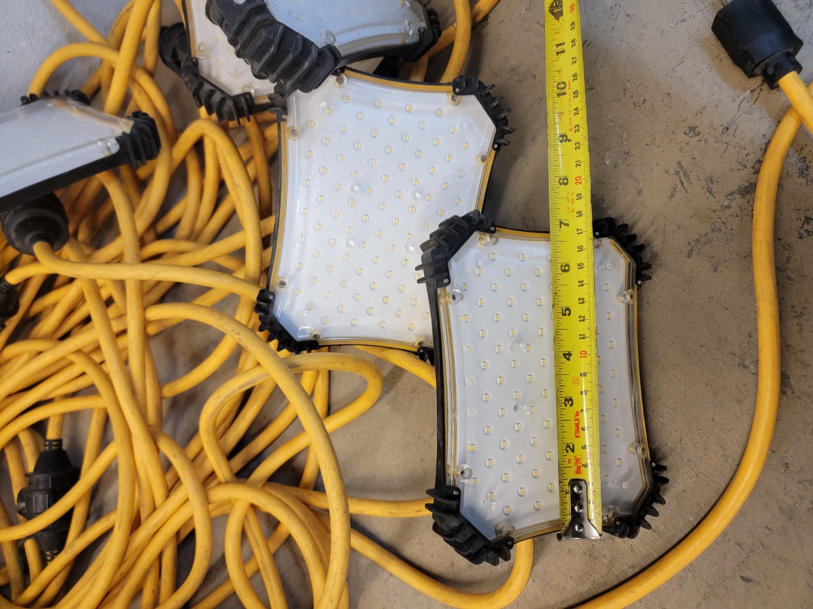 CEP 97132 9000lm Temporary Job Site Light Stringer 50 Ft