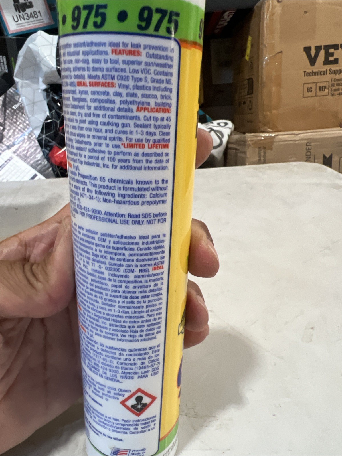 RAIN BUSTER – 975 HIGH PERFORMANCE Polyether (sealant/adhesive) (24PACK)
