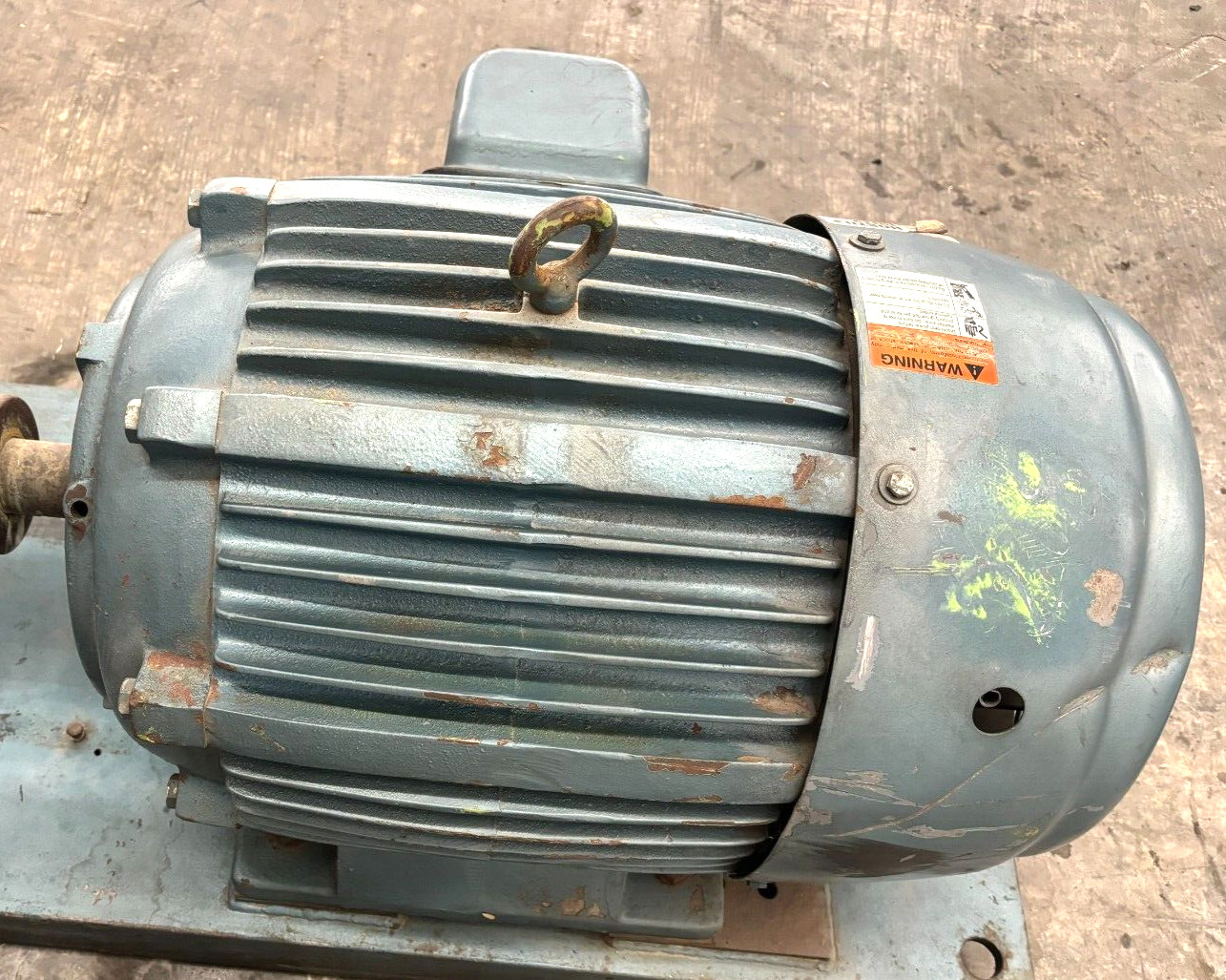 U.S. ELECTRICAL MOTORS 3 PHASE MOTOR WITH CARVER WKL50