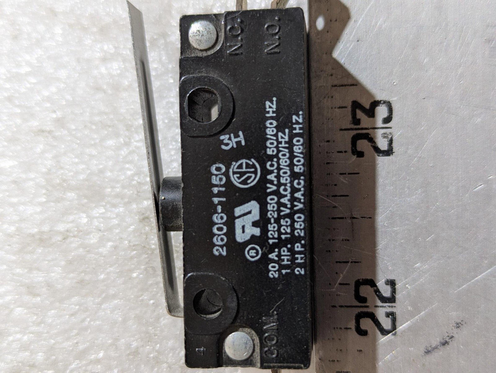 Appleton McGill 2606‑1150 Limit Selector Switch 20A 125‑250VAC 50/60Hz Industria