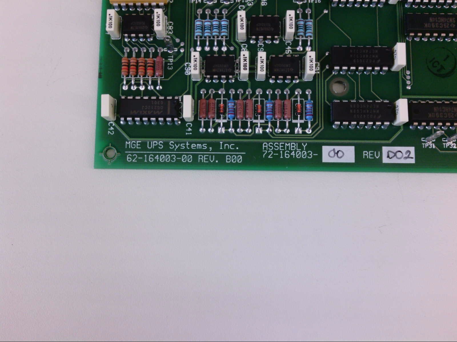 USSP MGE 62-164003-00 6216400300 72-164003-00 7216400300 Circuit Board