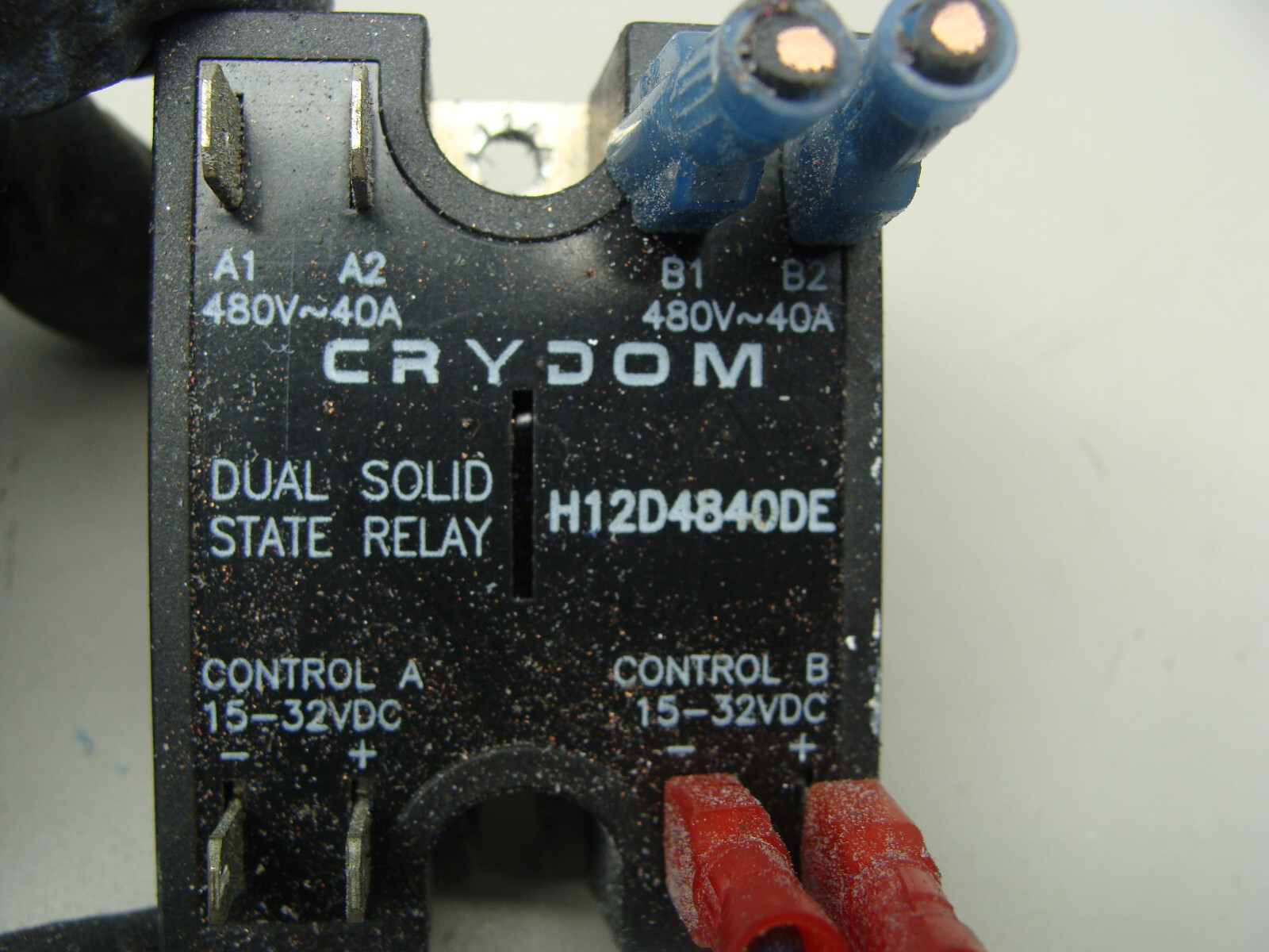 CRYDOM DUAL SOLID STATE RELAY H12D4840DE 480V 40A
