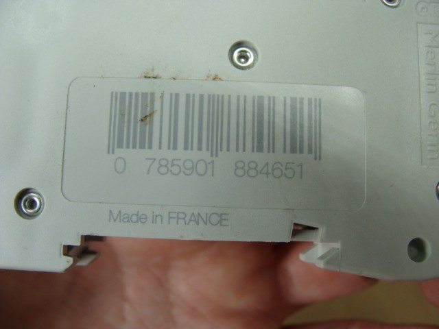 LOT OF 2 SCHNEIDER CIRCUIT BREAKERS 1 POLE C5A C60 MULTI 9 17414 277V