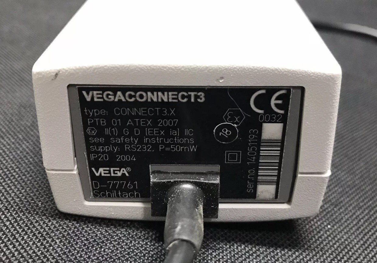 Vega Connect 3 – Vega Communications Interface – RS232 VEGACONNECT3 3.x