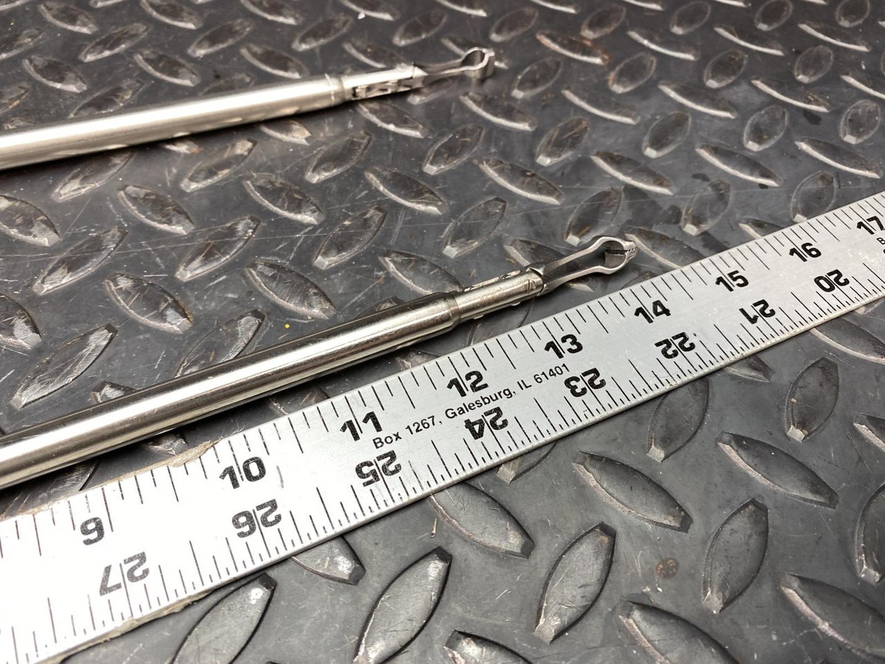 Lot of 2 Snowden-Pencer 90-3010 Diamond Jaw Graspers