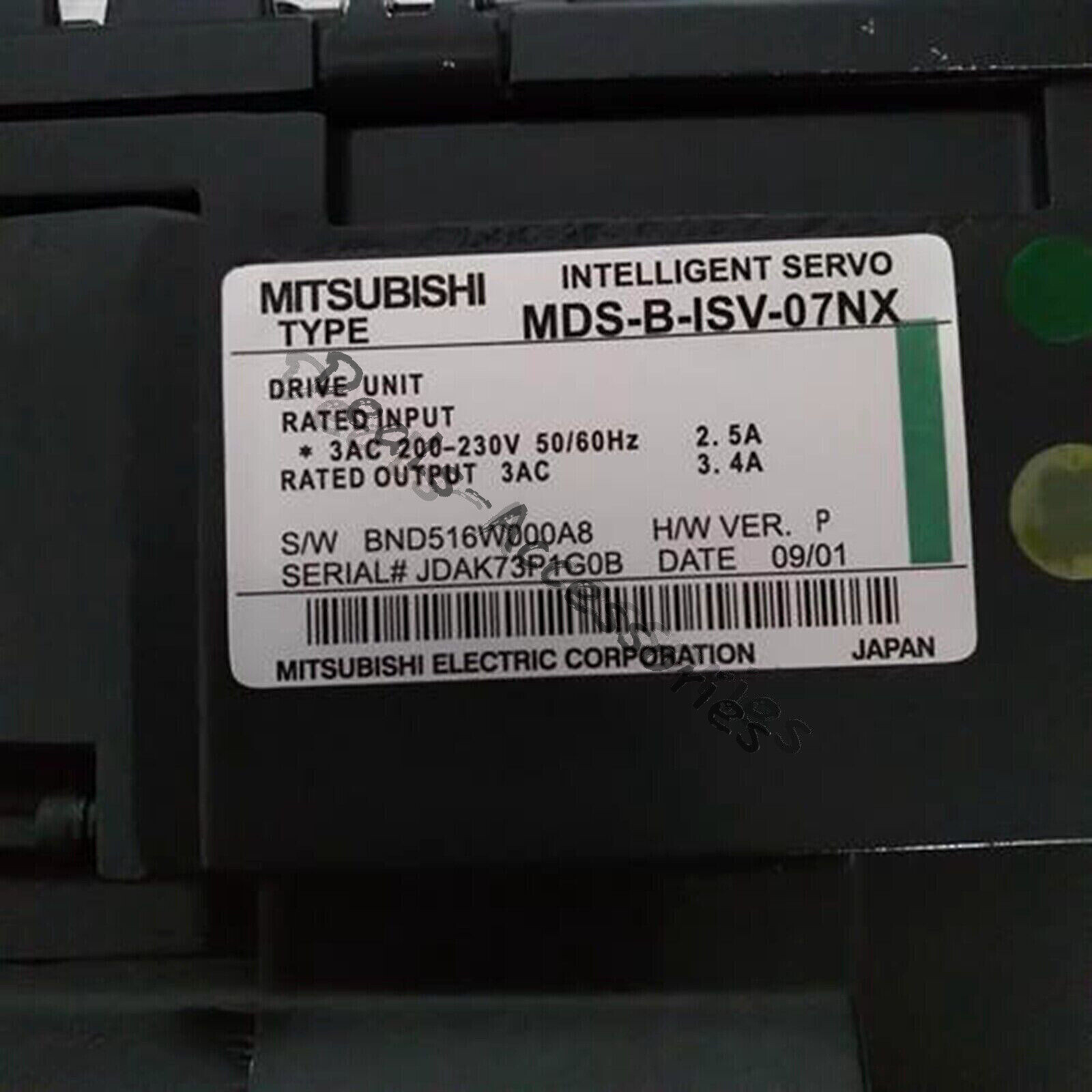 New MITSUBISHI MDS-B-ISV-07NX Servo Drive MDSBISV07NX (1PCS)
