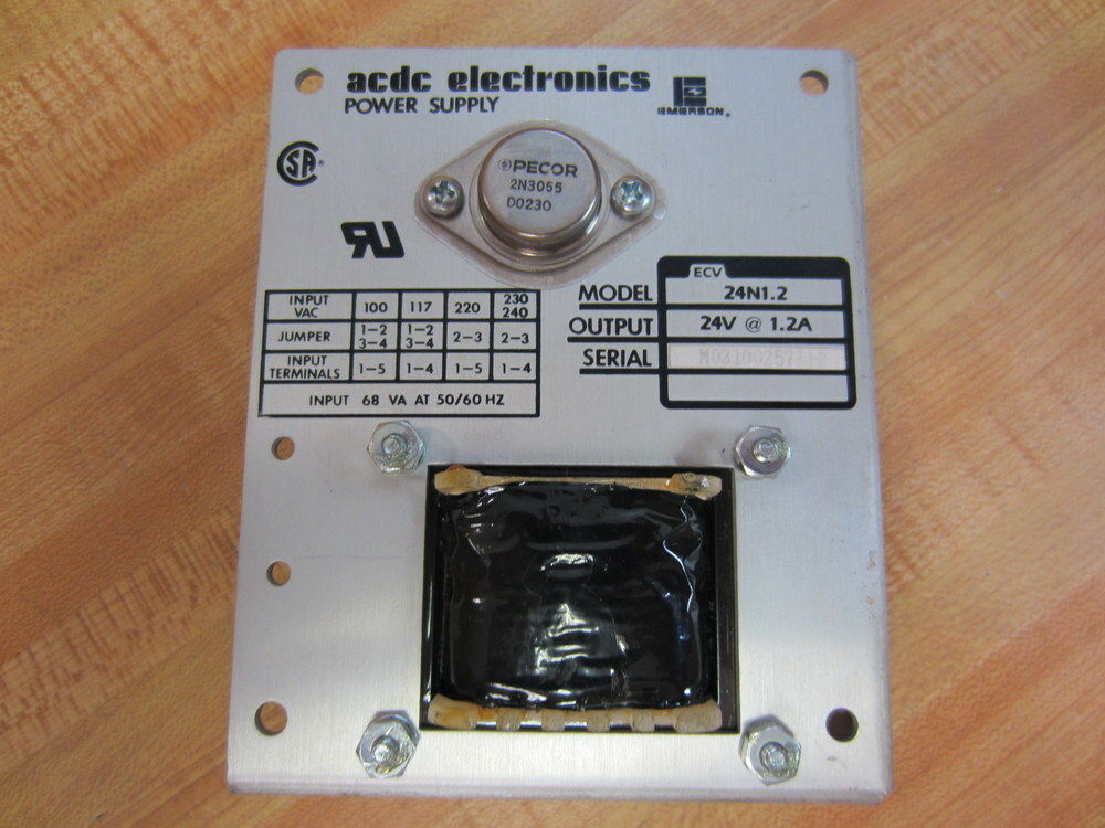 ACDC Electronics 24N1.2 Power Supply ECV 24N1.2