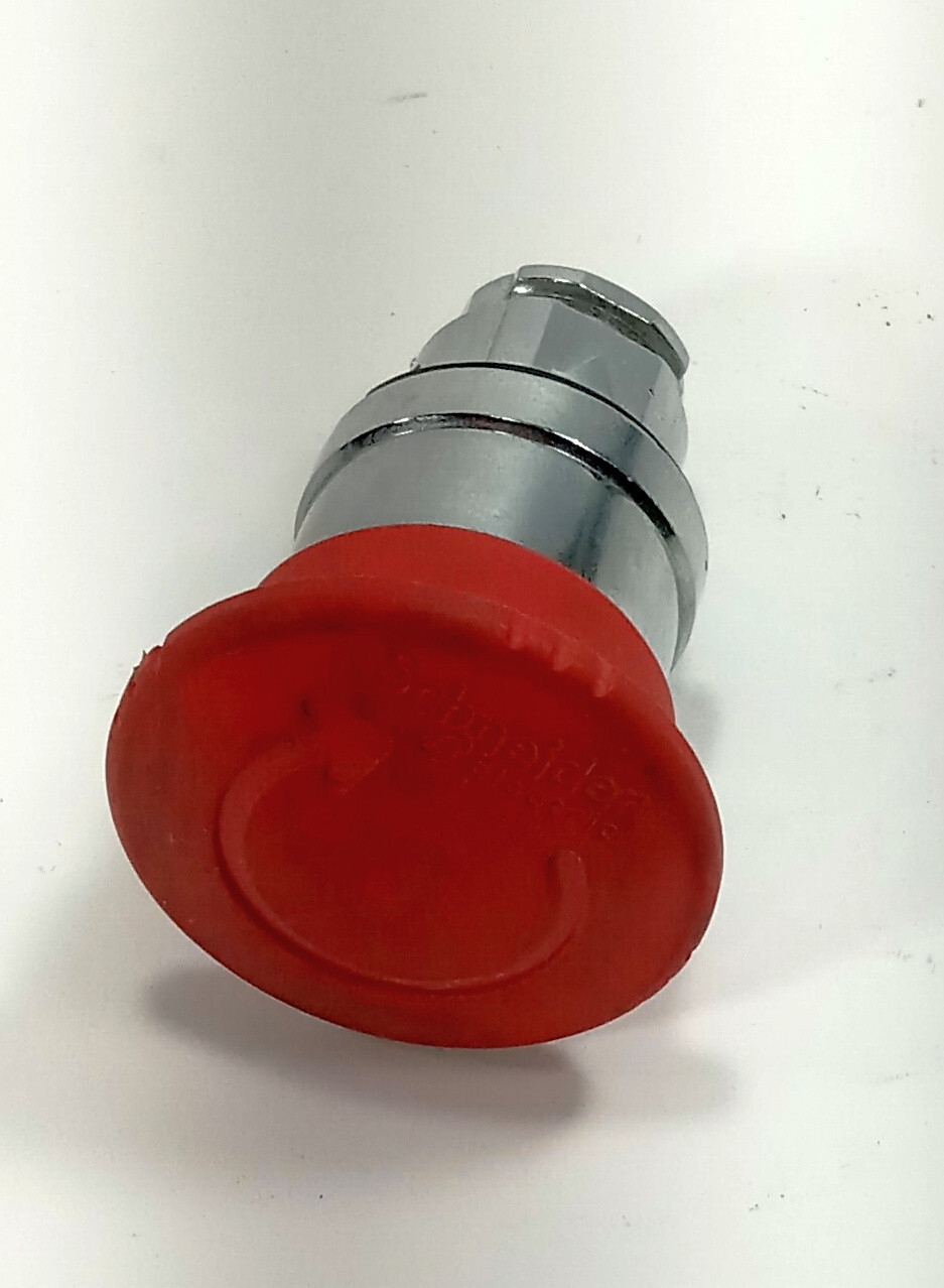 1 USED SCHNEIDER ZB5AS844 EMERGENCY STOP BUTTON ***MAKE OFFER***