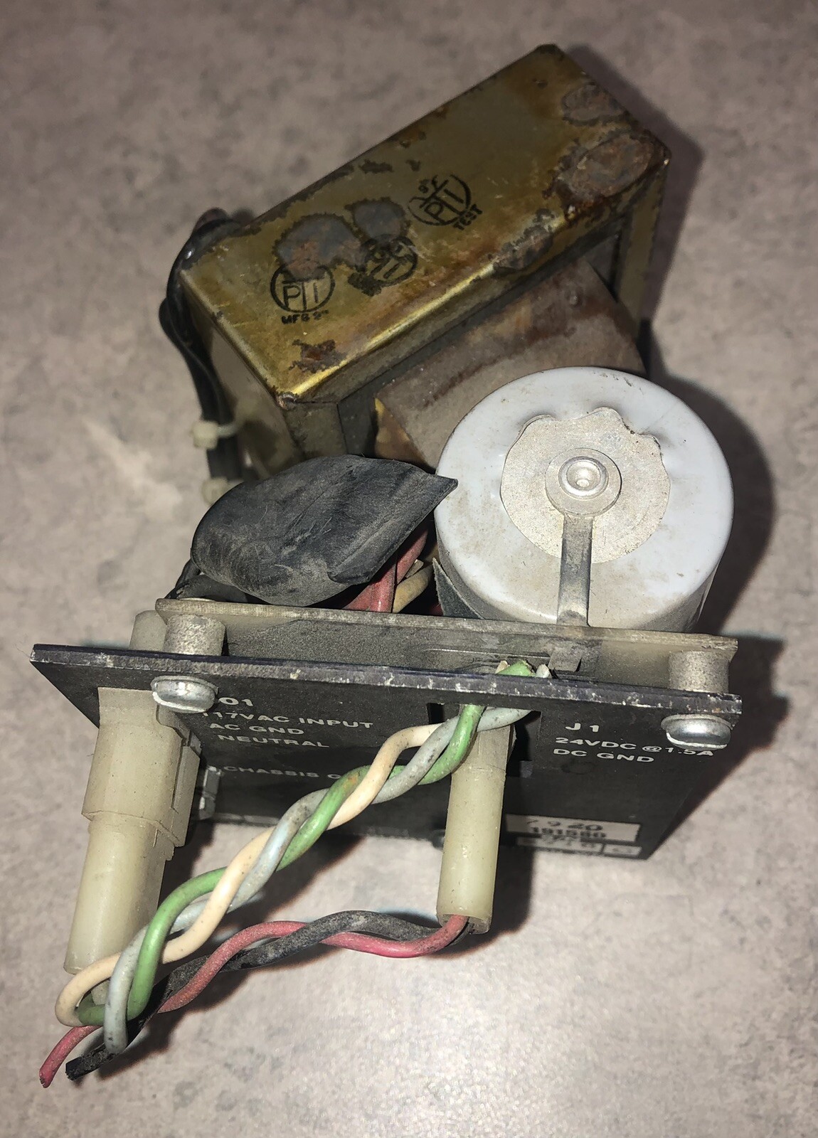 PACIFIC TECHNOLOGY IP1202 POWER SUPPLY 24VDC 1.5A