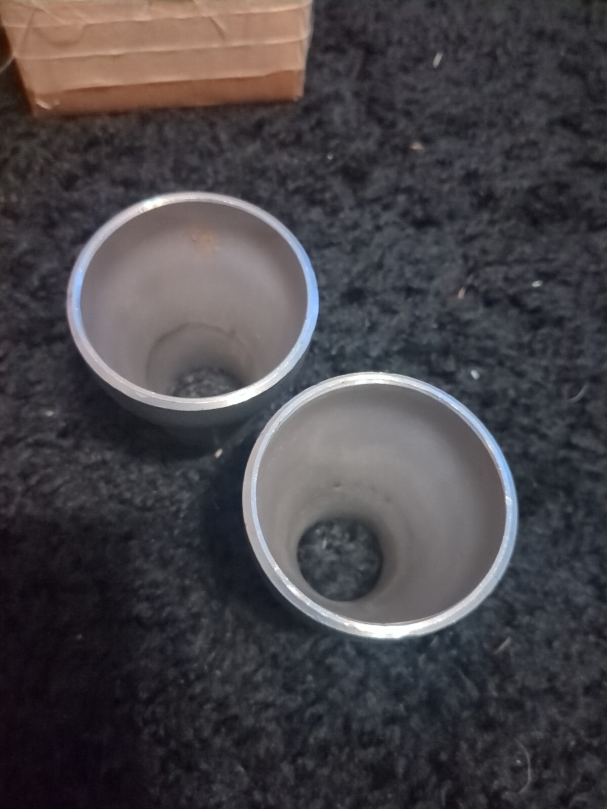 ASTM ASME SA-403WPW AMSI B16.9 PIPE REDUCER LOT OF 2