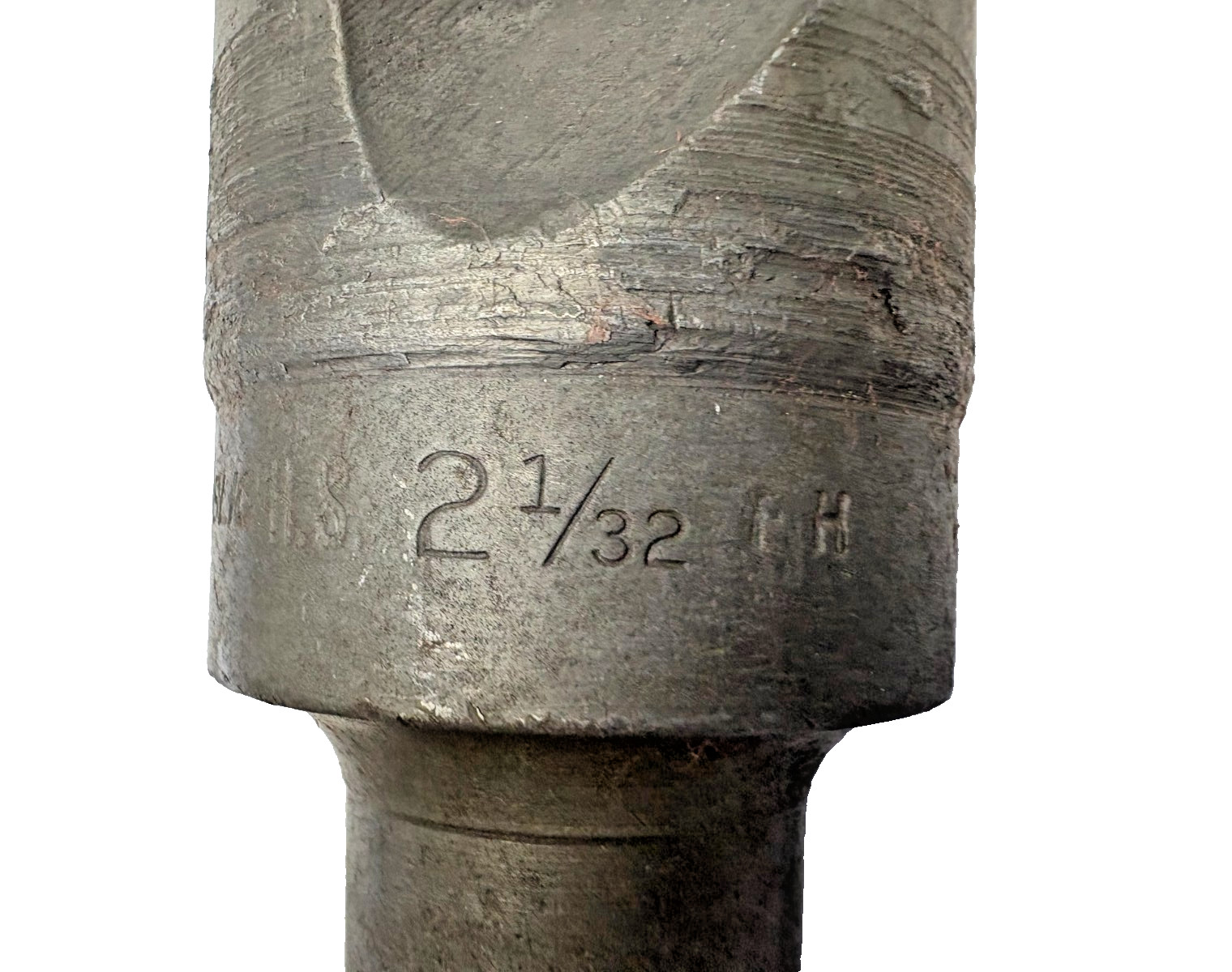 REPUBLIC, 2-1/32″, #4 MORSE TAPER DRILL BIT, SPIRAL 2 FLUTE