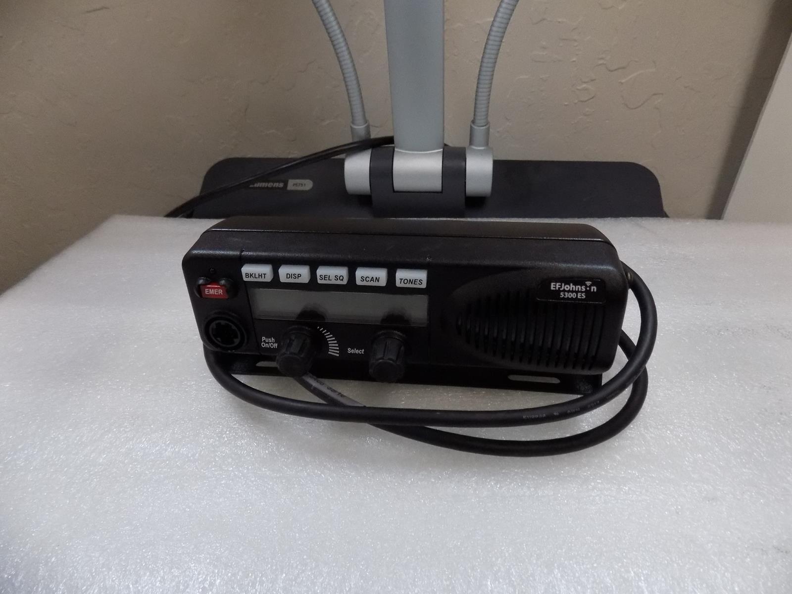 EF JOHNSON 5300 ES REMOTE CONTROL HEAD 023-5500-835