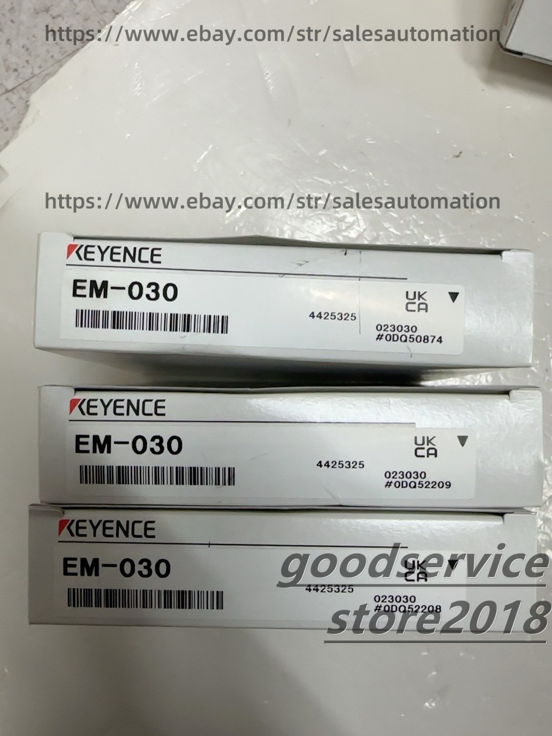 NEW Keyence EM-030 Proximity Sensor Switch Head 2M, Shielded