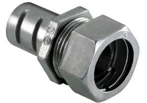 Bridgeport 581-DC EMT/FMC Coupling Combination, Zinc Die Cast, 1/2 Inch