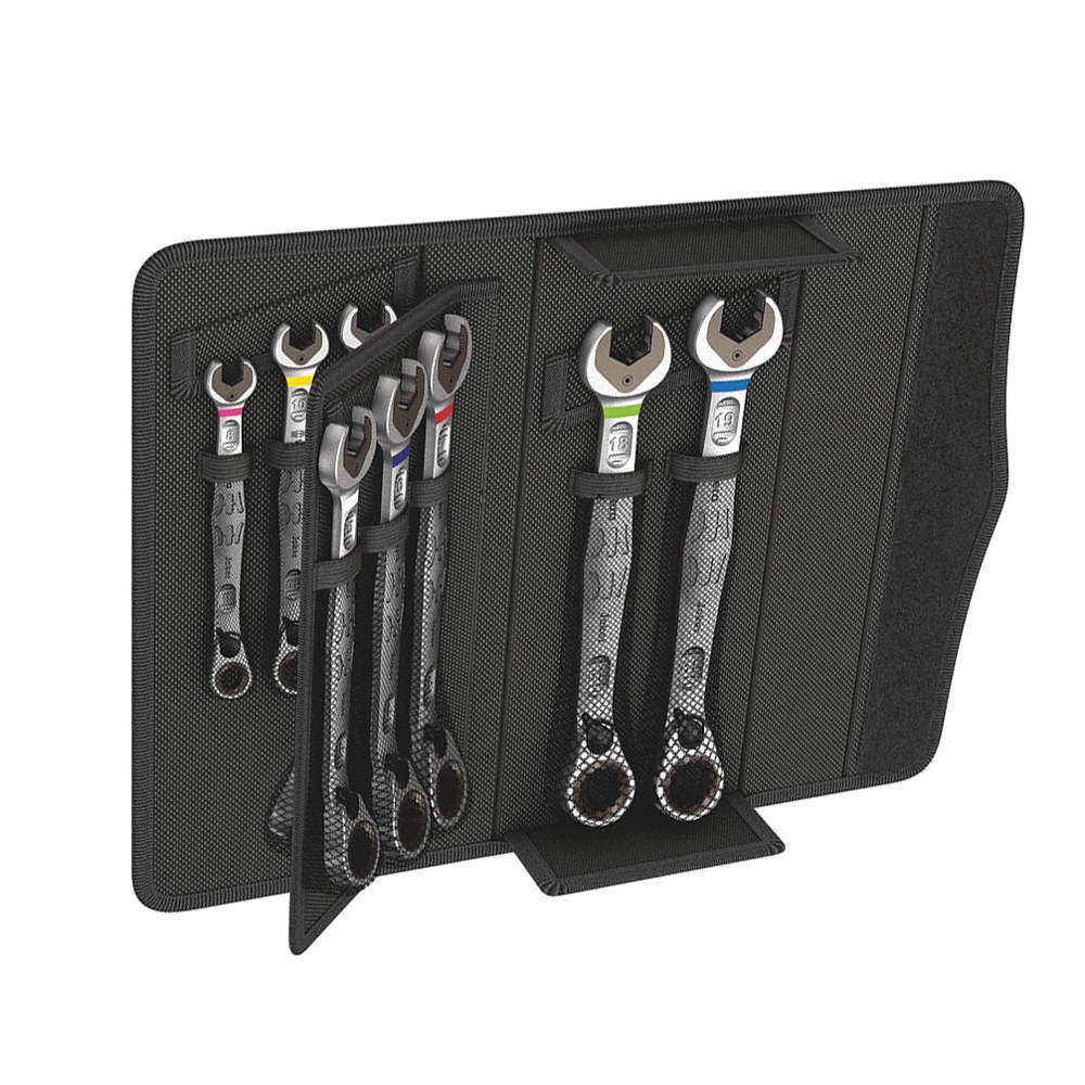 WERA 05020091001 Combo Wrench St,Steel,Chrome,Stnrd, Ofst 483G06