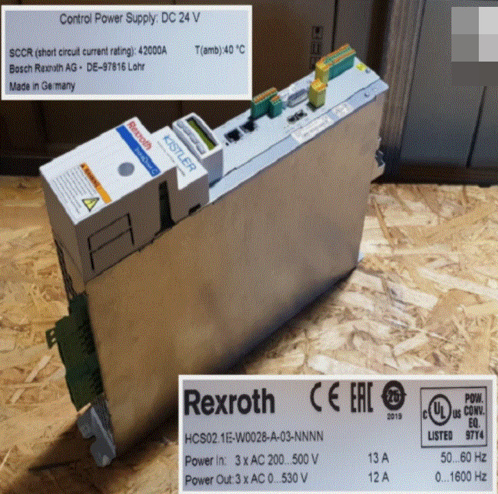 [New Other] KISTLER, Rexroth / NCFH15200300BHCG, HCS02.1E-W0028-A-03-NNNN,5847B0