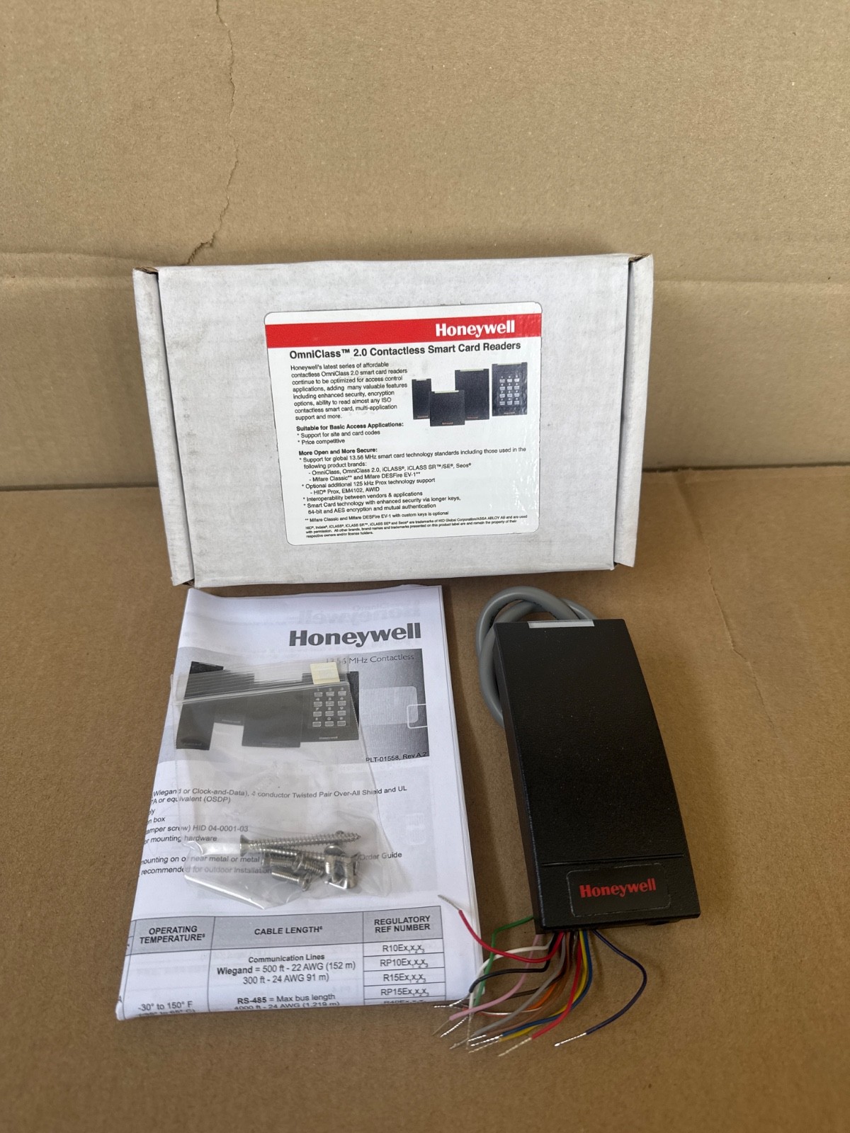 Honeywell OM30BHOND 900NTNNEK0045T-H001 OmniClass 2.0 Smart Card Reader