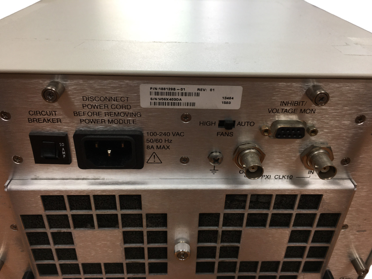 National Instruments NI PXI-1042 (188129B-01) PXI Chassis