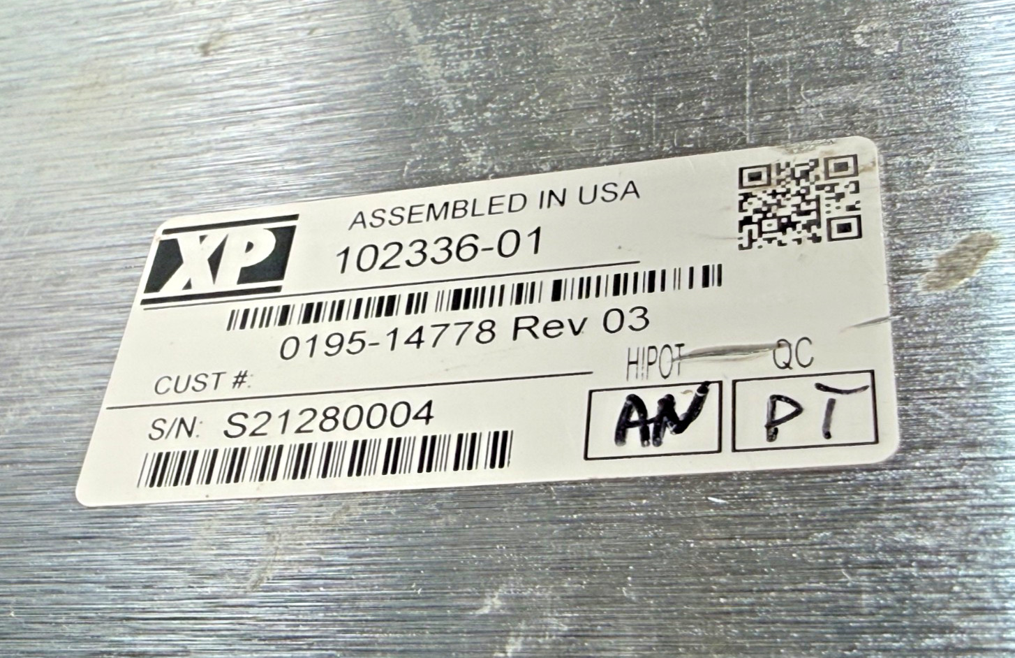 Applied Materials DC PS XP 102336-01 Power Supply Plasma Semiconductor