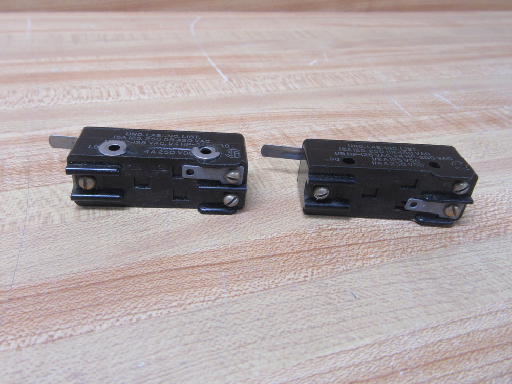 Micro Switch BZ-2RL Honeywell Limit Switch BZ2RL (Pack of 2)