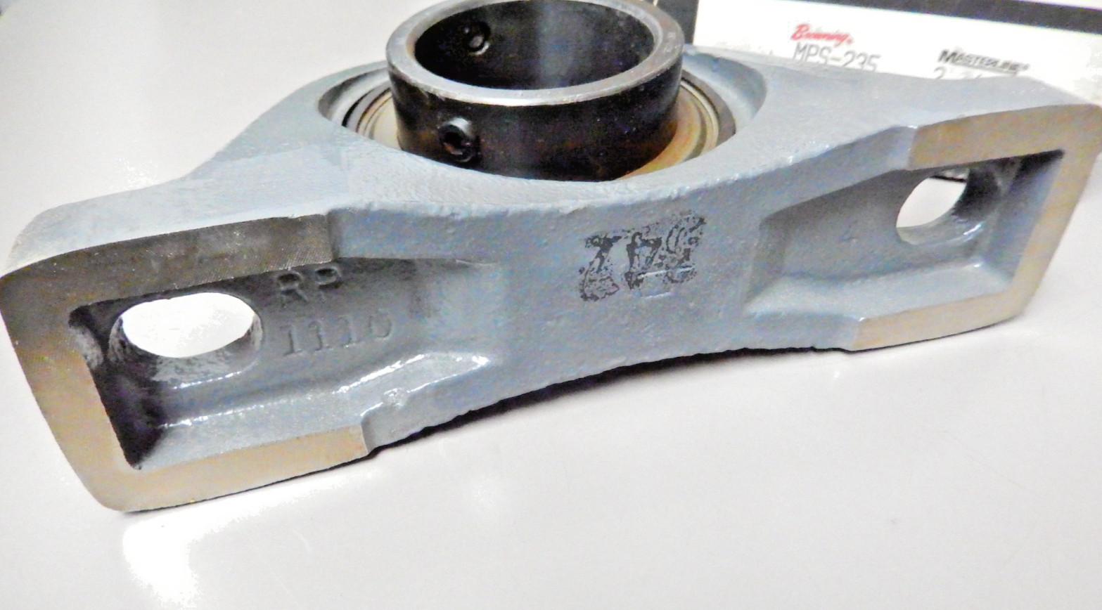 Browning MPS-235 Two Bolt Pillow Block Bearing 2-3/16 Bore Setscrew Lock