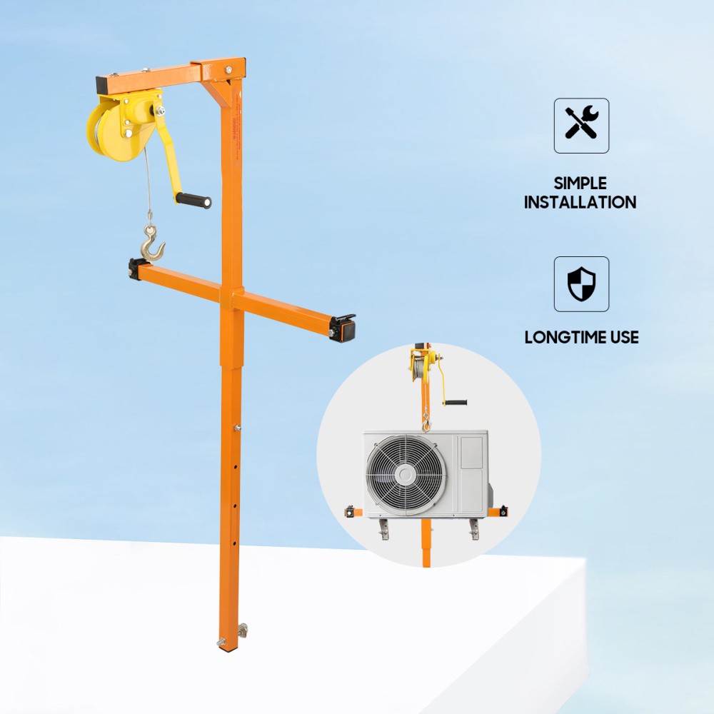 AC Air Conditioner Outside Installation lifting Tool Bracket Crane Tool Max180kg