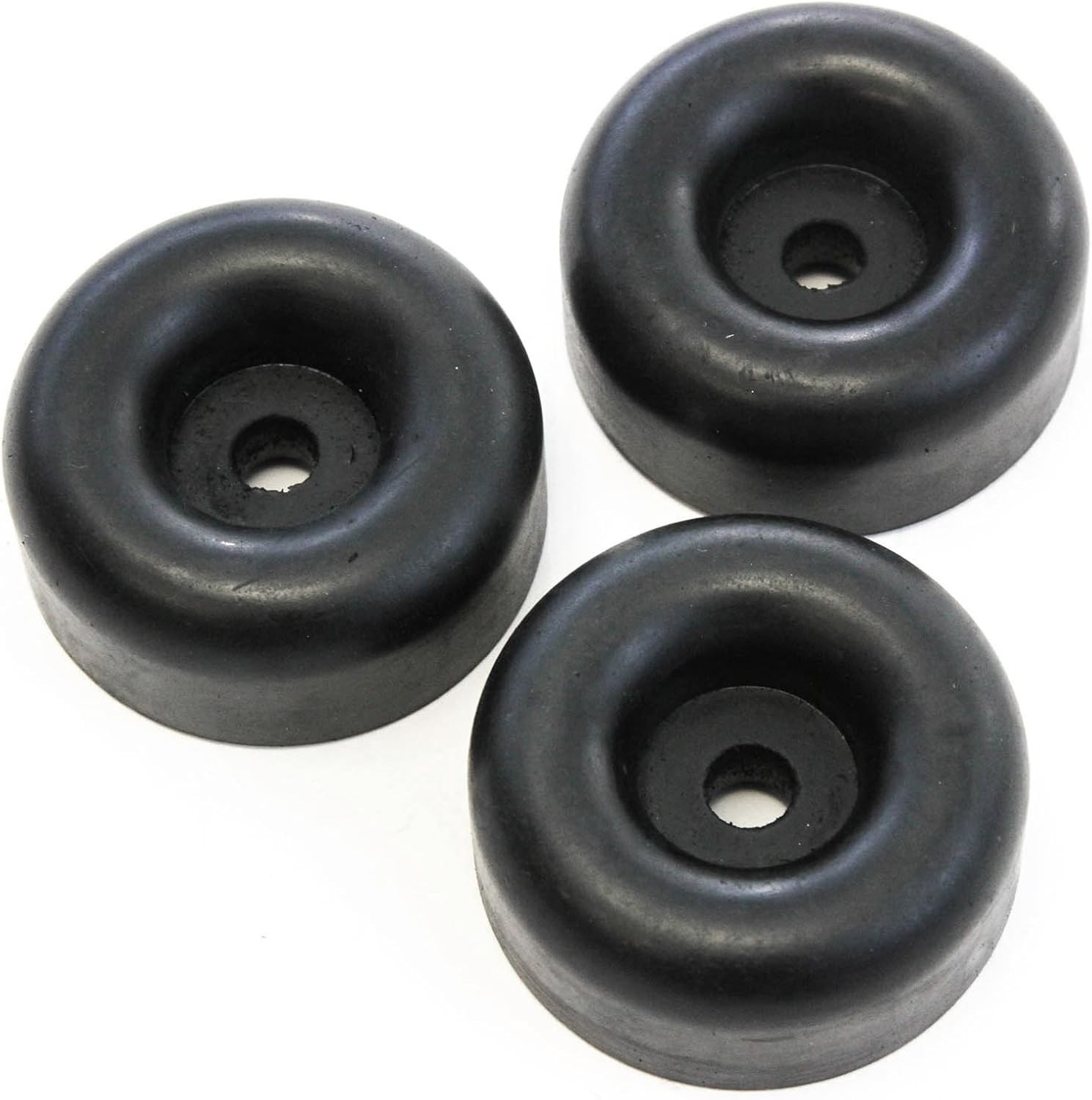 3 Rubber Bumpers for Trailer Compatible with Ramp Door Truck 2.5 Inches Round…