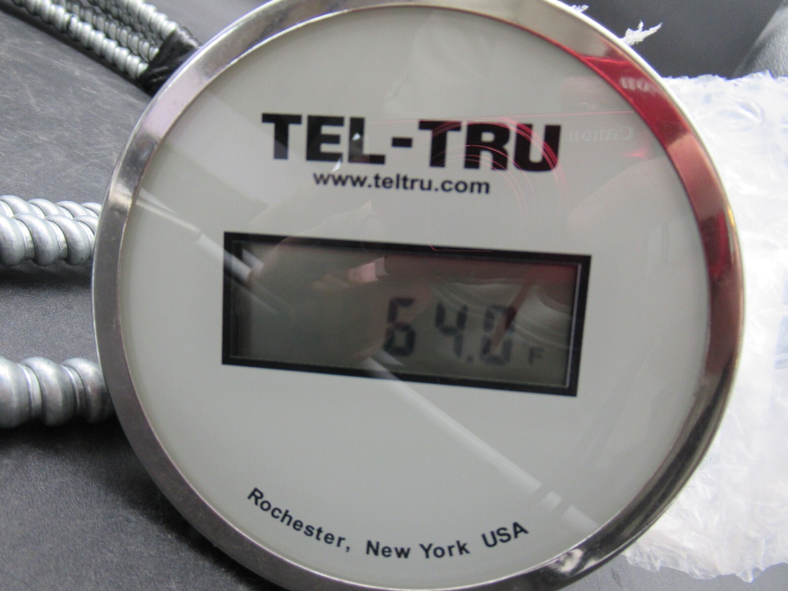 TEL-TRU Digi-Tru Remote Digital Thermometer RD4 4″ 304SS